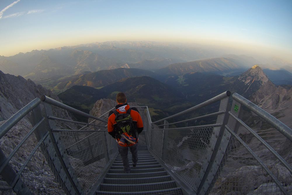 Tag am Dachstein Gletscher