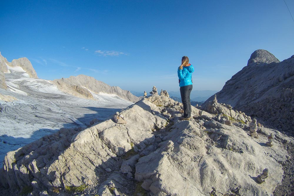 Tag am Dachstein Gletscher