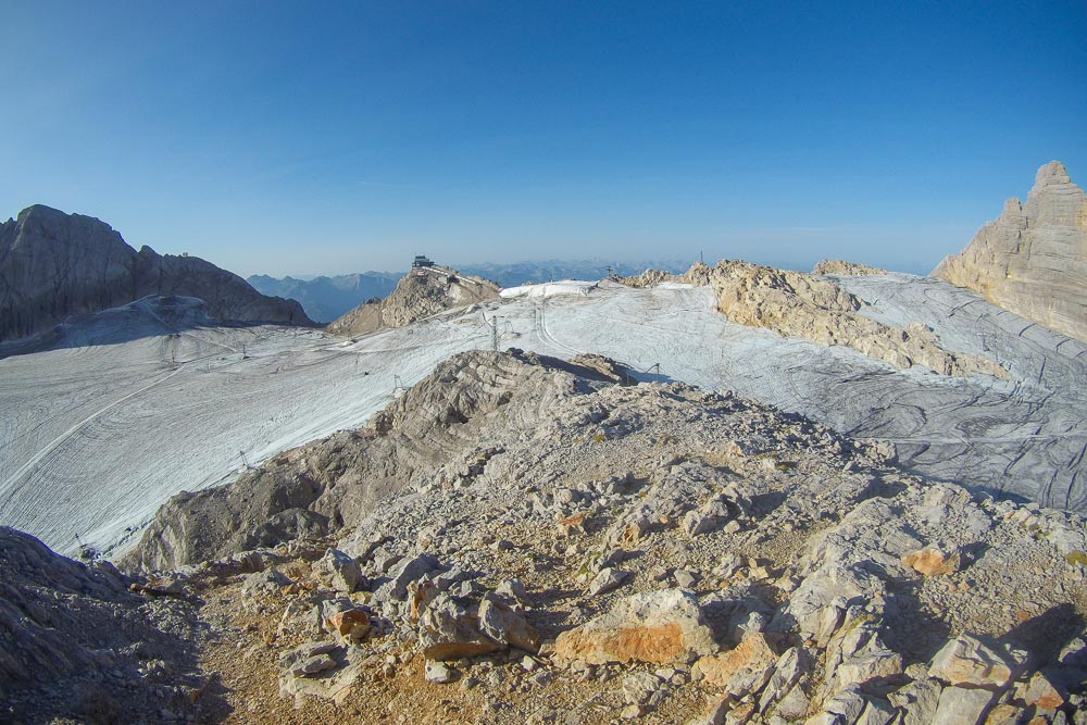 Tag am Dachstein Gletscher