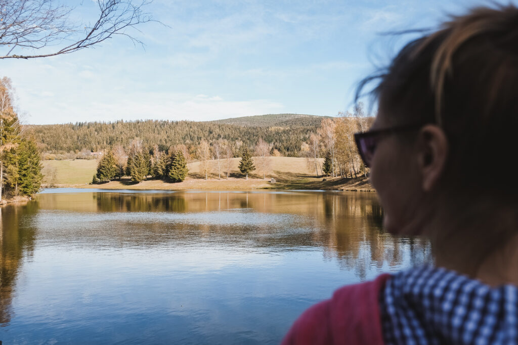 Spaziergang am Stausee Riedelsbach