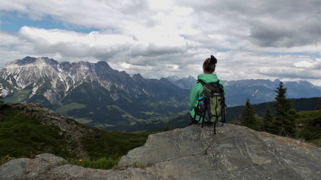 Ausblick Saalachtaler Höhenweg 