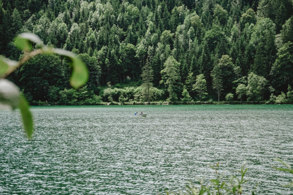 Bootfahren am Leopoldsteinersee