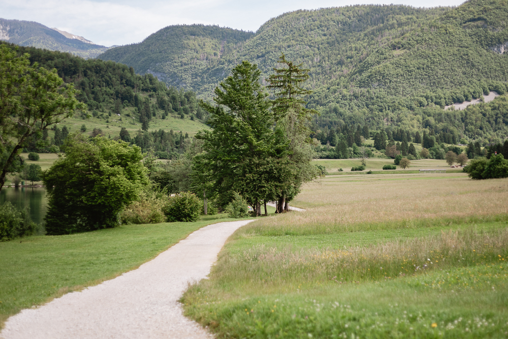 wandern am Bohinjer See