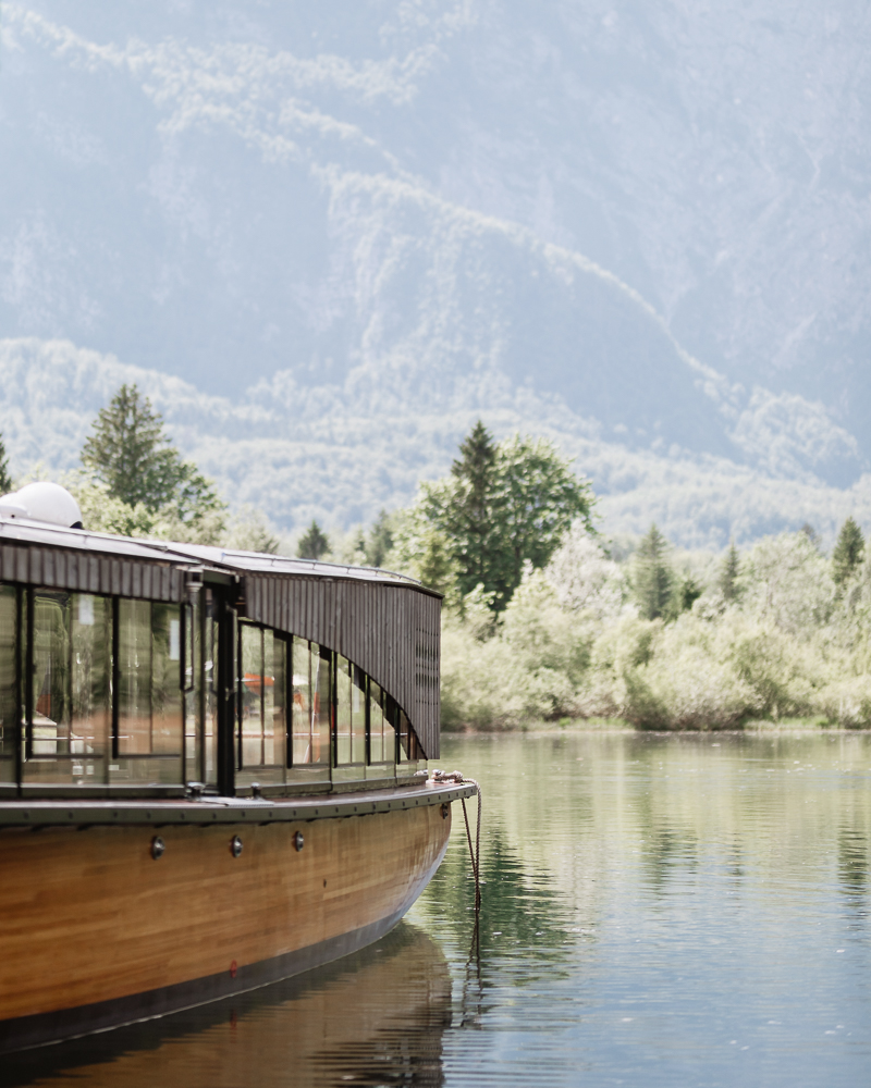 Bootfahren am Bohinjer See