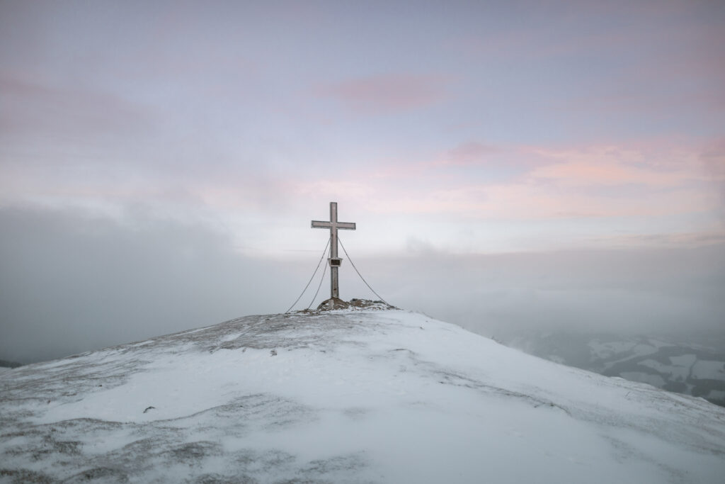 Gipfelkreuz am Plankogel