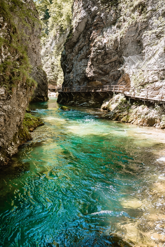 Vintgar Klamm Slowenien