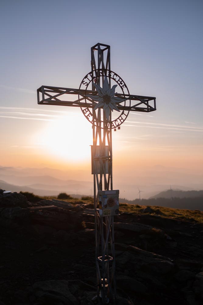 Sonnenaufgang am Rappoldkogel