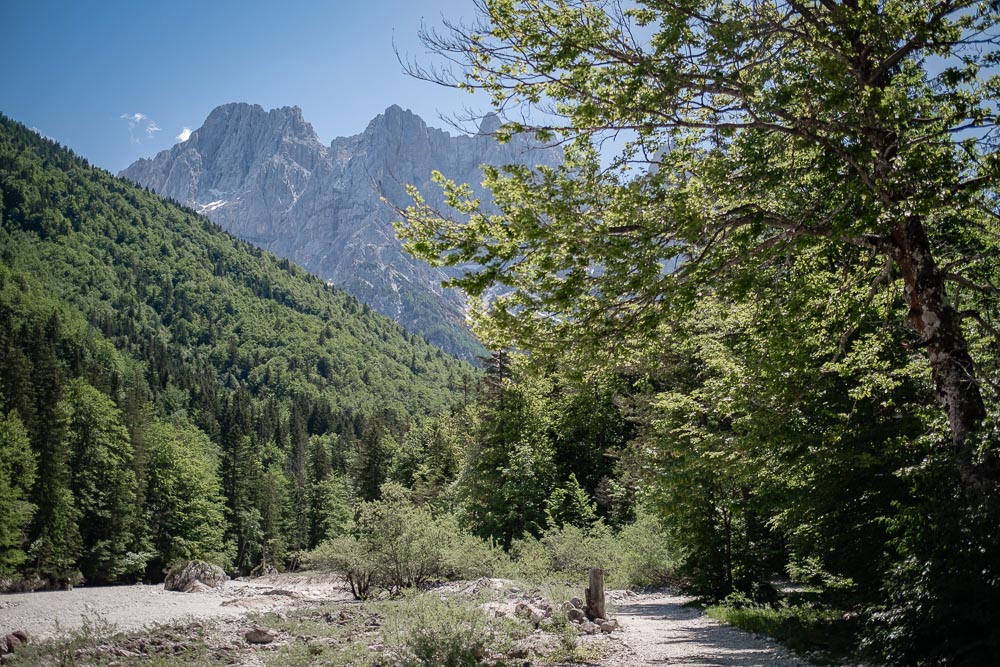 Wanderung zur Krnica-Hütte