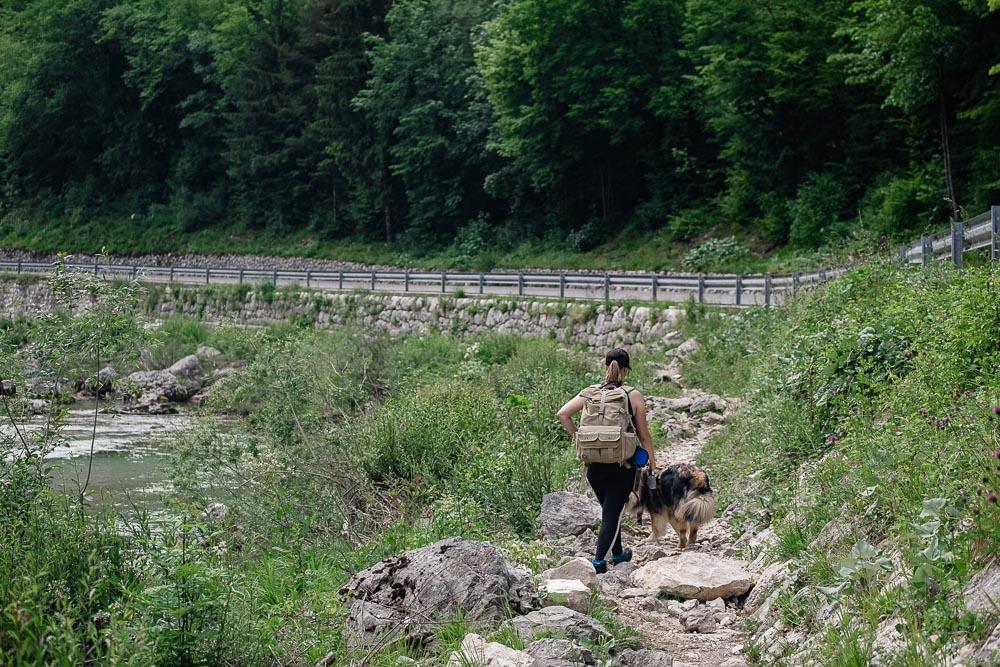 Wandern am Soča-Trail