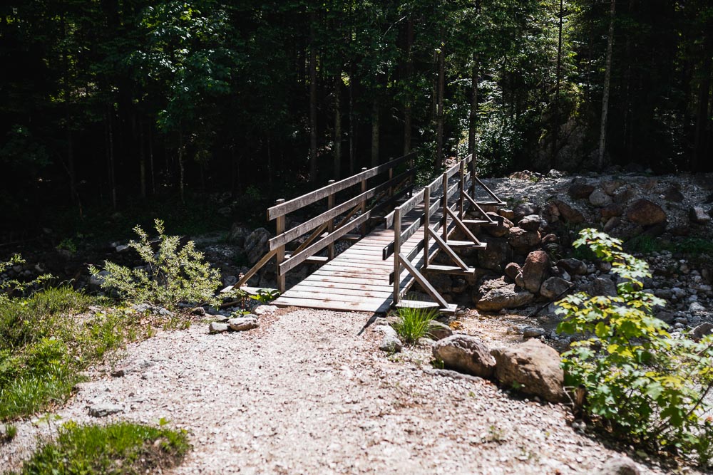 Krnica Tal Brücke