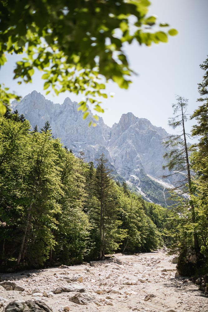 Spaziergang ins Krnica-Tal