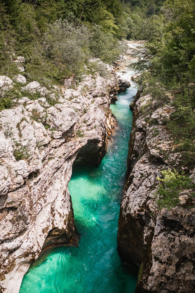 Die Soča in Slowenien