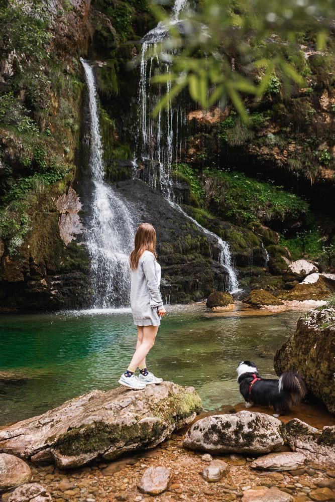 Wasserfall Slowenien