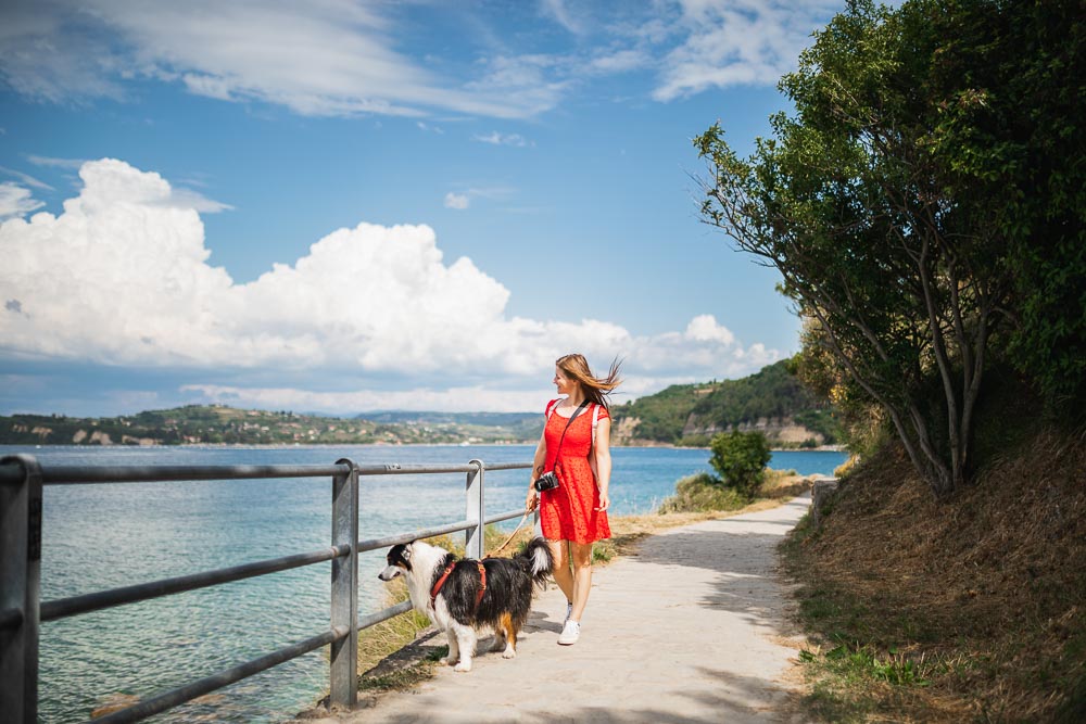 Küstenweg Slowenien mit Hund