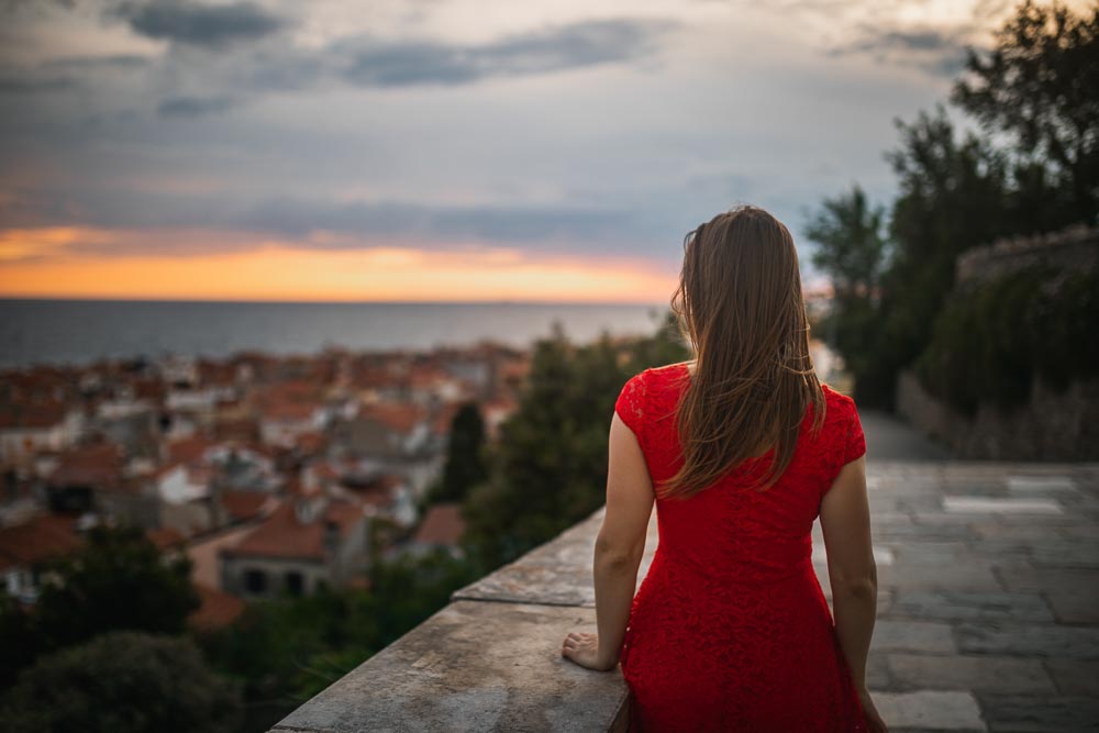 Piran Sonnenuntergang