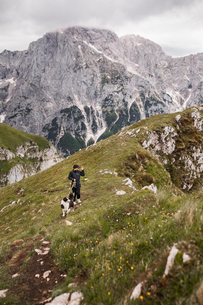 Slowenien-Reise mit Hund - Mangart