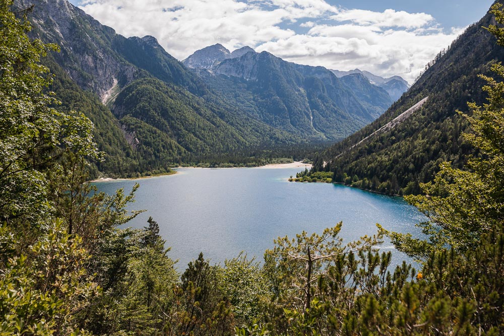 Ausblick Lago del Predil