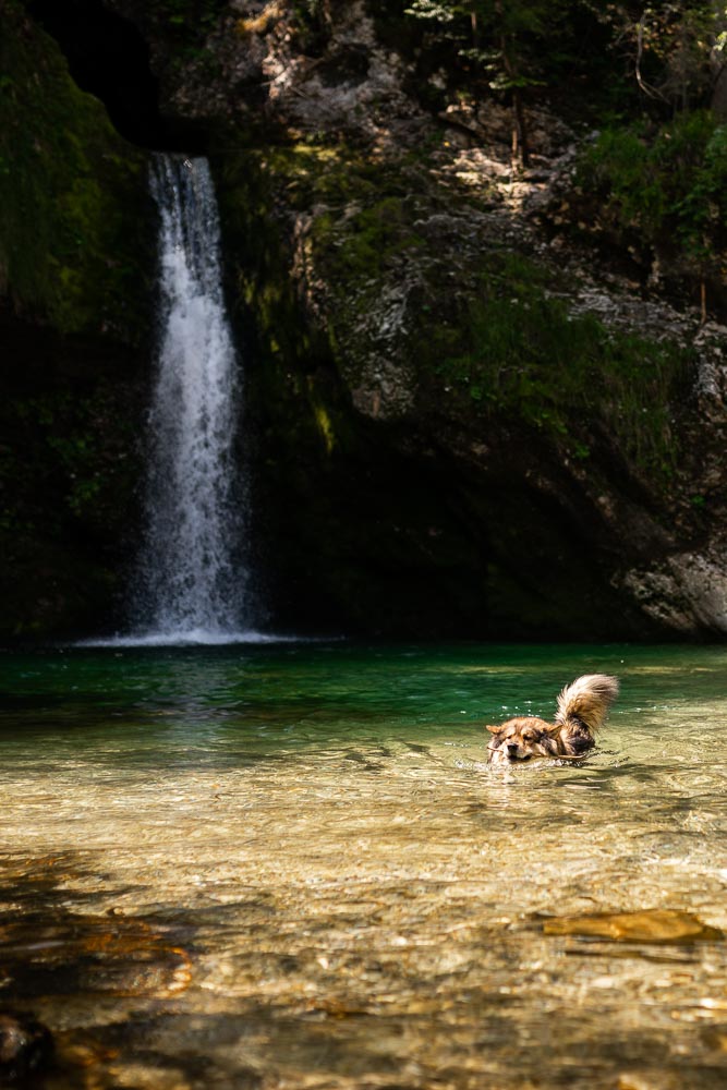 Grmečica Wasserfall Geheimtipp in Slowenien