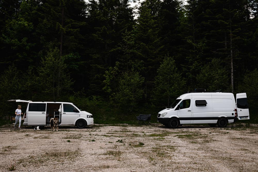 Camping im Van