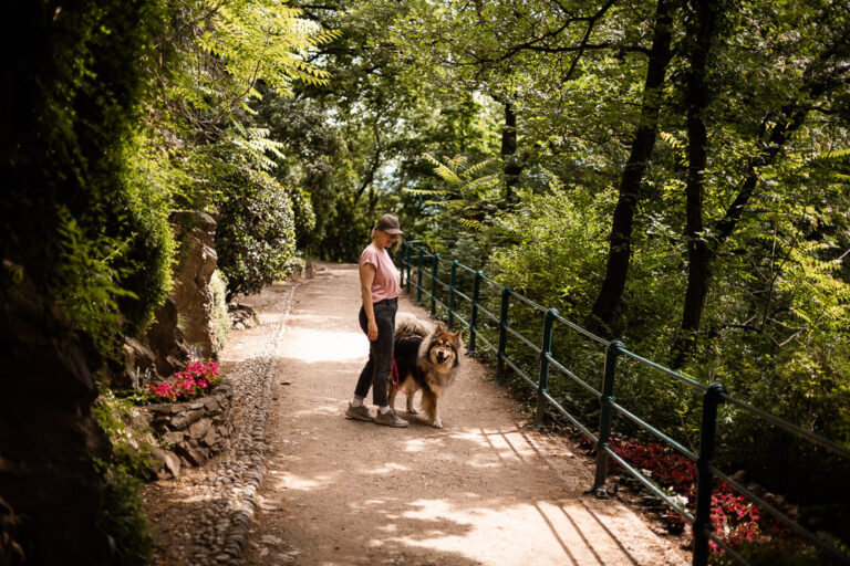Tappeinerweg mit Baby und Hund