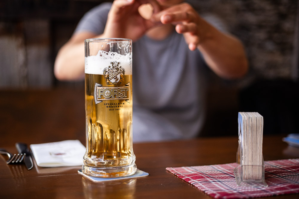 Essen in Dorf Tirol