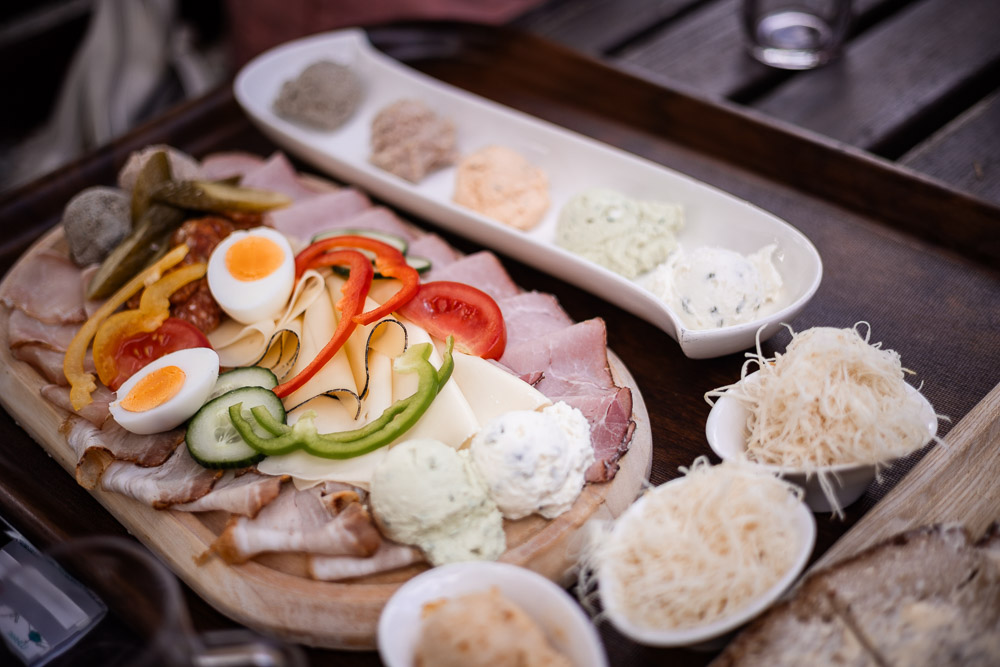 Essen beim Bockmoar