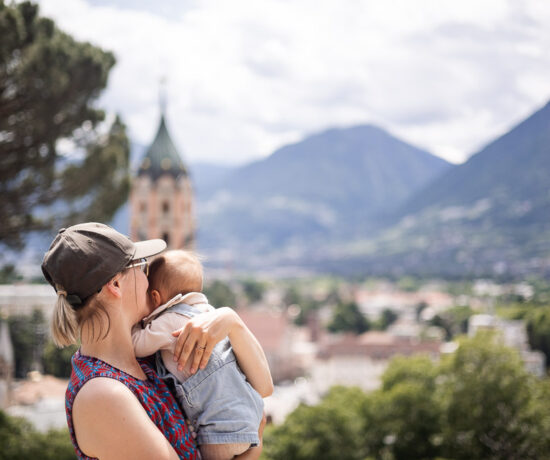 Meran mit Kind und Hund